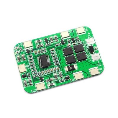 China Standard Current 22.2V/25.2V 6 Battery Equalization Protection Module 14A String 18650 Lithium Battery Protection Board for sale