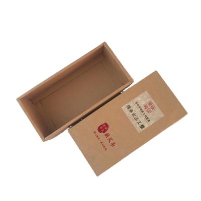 China Customized Recycled Brown Kraft Material Cheap Shipping Paper Box For Clothing Packaging Cardboard Packing Box for sale