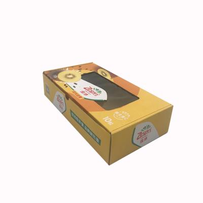 China Recyclable Custom PrintedKraft Paper Packing Boxes Wholesale Recycled Corrugated Paper Box For Food for sale