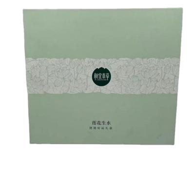 China Recycled Materials Custom Paper Box Cosmetic Packaging , Paper Packing Box For Nutritious Skincare Product for sale