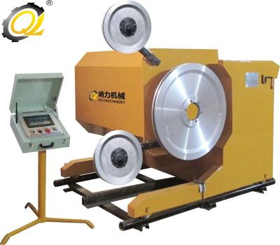 China Stone Industrial HANLI 37KW Diamond Wire Saw Machine For Granite and Marble Quarry Mining Machine for sale