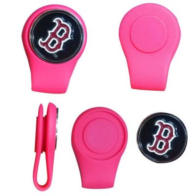 China Custom Wholesale Folk Art Silicone Golf Cap Clip&Rubber Golf Marker With Strong Magnetic for sale