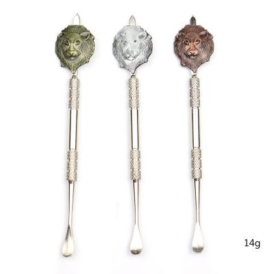 China Factory Supply Tony Wax Character Zinc Alloy Dab Carving Tools For Dabs for sale