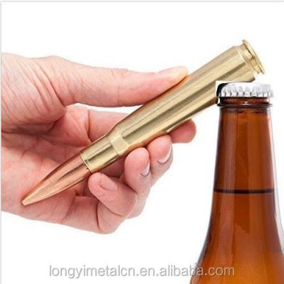 China Viable Custom Zinc Alloy 50 Caliber Bullet Bottle Opener Bottle Opener Manufacturer for sale