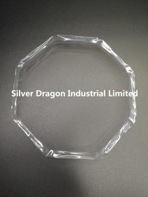 China Clear Octagon PVC Shrink Preforms , 425mm LF X 35+12mm X 0.06mm for sale