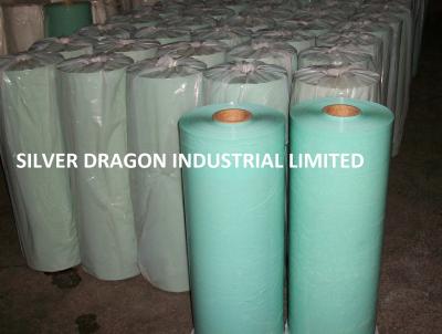 China SILAGE FILM SIZE 25MICRONS X 750MM X 1500M,Green for sale