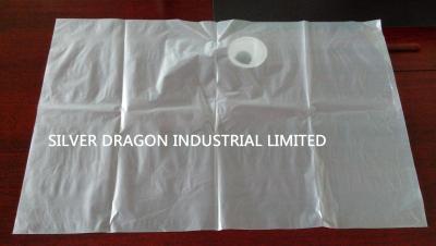 China Clear HDPE polybag for shopping use 39cm x 60cm for sale