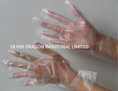 China Food grade Disposable gloves, Clear for sale