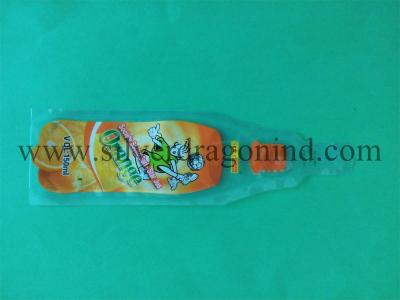 China Special shaped plastic tube bag for sale