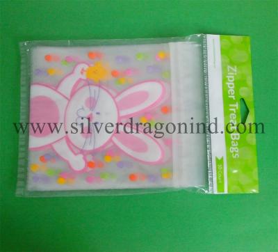 China Plastic Zipper Treat bag for sale