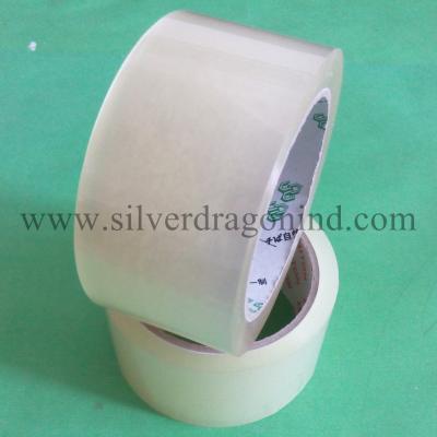 China Cristal transparent BOPP packing tape size 48mm x 100m for sale