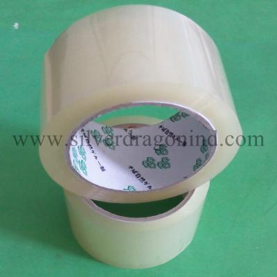 China Clear BOPP packing tape size 48mm x 100m for sale