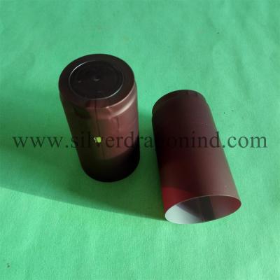 China Burgundy PVC Shrink cap seals for wine for sale