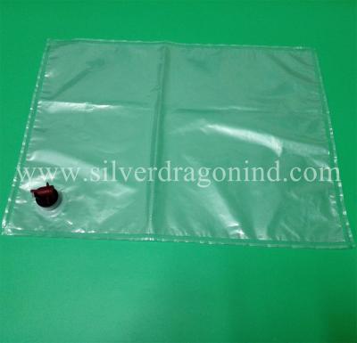 China Transparent bag in box for 20L water packing for sale