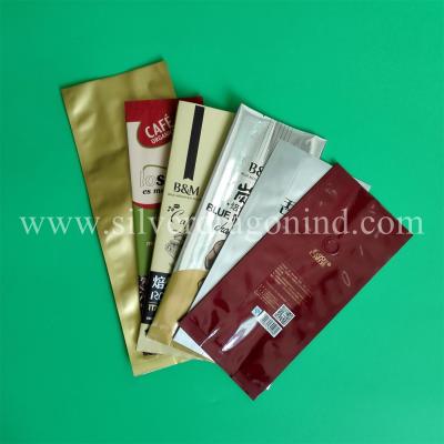 China various coffee bags with valve, side-sealed, back-sealed, quad-sealed shape for sale