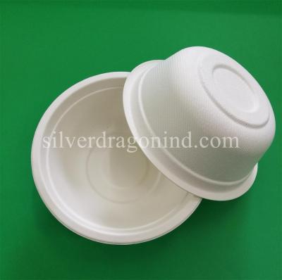 China Biodegradable Disposable sugarcane pulp Paper Bowl, food grade ,Professional Manufacturer for sale