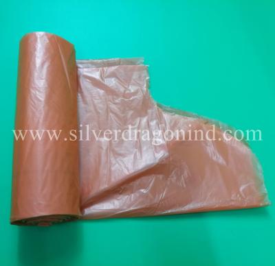 China Super Value Custom HDPE/LDPE Plastic Trash /Garbage /Rubbish Bag On Roll, with Handle-Tie,High Quality,Low Price for sale