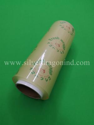 China Fresh wrapp brand PVC Cling Film 10mic  x 30cm x 300m for India Market for sale