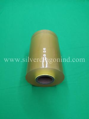 China Machine use PVC meat cling film with reasonable price 18microns x 350mm x 1000m for sale