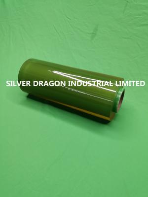 China Automatic wrapping machine use PVC Cling Film with green core, Size 12microns x 400mm x 1100m) for sale