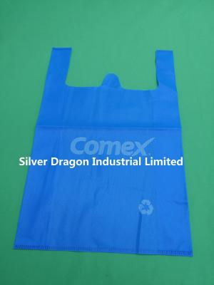 China Super Large size Eco-Friendly biodegradable  Non Woven Bag Shopping Bag, T-Shirt Bag,35*18*70cm*50g for sale