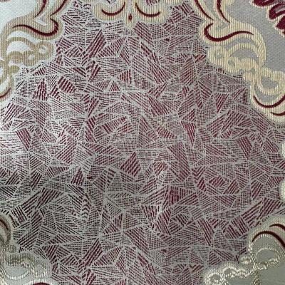 China Professional Design Breathable Decorative Fabrics Yarn-Dyed Jacquard Curtain Fabric A Variety Of Styles And Colors for sale