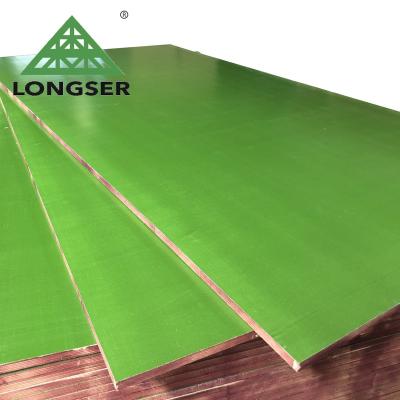 China Longser 18MM Exterior Plastic Faced Plywood / Plastic Formwork For Concrete for sale