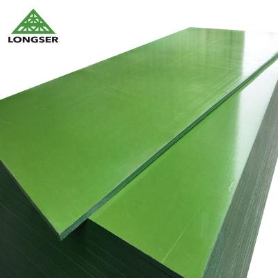 China 1 times-10times and more than 15mm Glue 18mm Plastic Concrete Formwork 18mm / Plastic Coated Plywood Sheets for sale