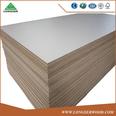 China Lowest price melamine moisture proof board 15mm on particleboard/plywood/MDF for sale