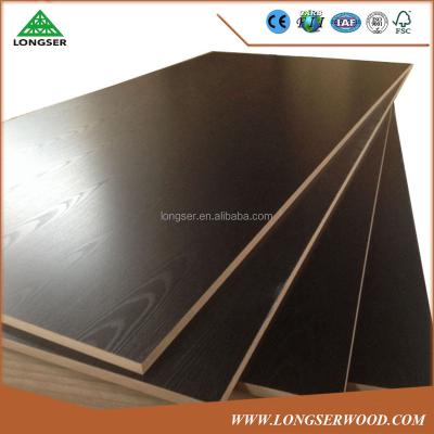 China 18mm Moisture Proof High Gloss Double Sided Melamine MDF for sale