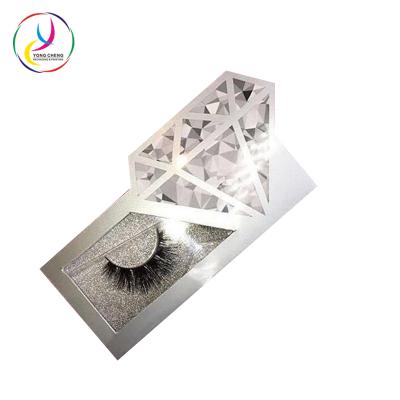 China Recyclable Human Hair Diamond Paper Eyelash Light Box Boxes for sale