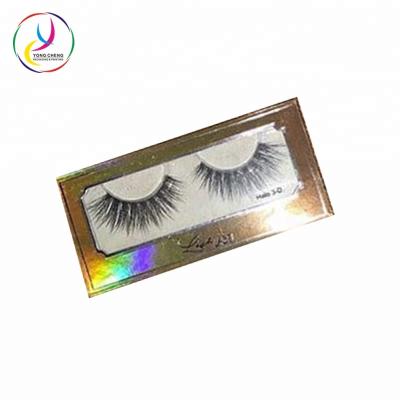 China Recyclable Custom Whips Tote Mink Lashes Reflect Laser Box Cosmetic Packaging Boxes for sale