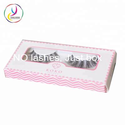 China Recyclable 3d Mink Lashes Soft Paper Packaging Boxes Cosmetic Packaging Boxes for sale