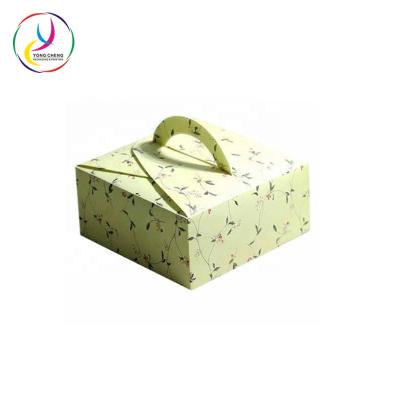 China Recyclable Cardboard Cake Packaging Wedding Cake Favor Box for sale