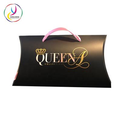 China Recyclable Custom Luxury Paper Bra Storage Pillow Packaging Gift Box for sale