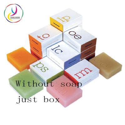 China Recyclable Customized Printing Hand Made Soap Paper Box Packaging Soap Strong Packaging for sale