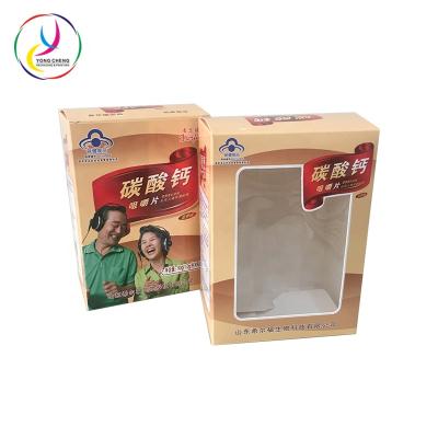 China Recyclable Custom Window Box See Gift Boxes Paperboard Gift Packing Box for sale