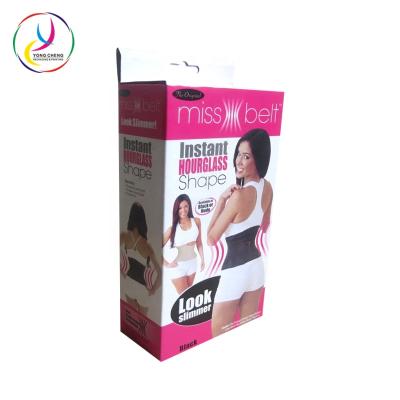 China Paper box for slimming shaper miss waist trainer belt YC-B932 Paperboard Gift Packing Box for sale