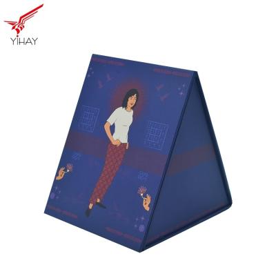 China Free sample Wholesale custom logo printing 30ml luxury triangular perfume box packaging Guangzhou supplier for sale