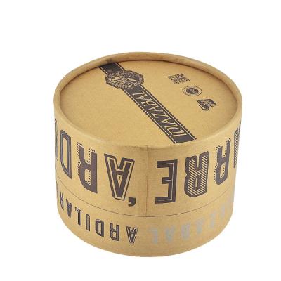 China Printed Custom Logo Round Cardboard Gift Box Handmade Round Paper Gift Box for sale