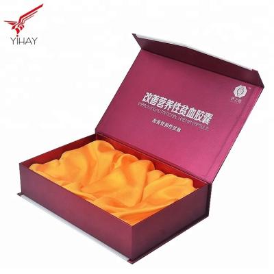 China Eco Friendly Wine Packing Boxes Corrugated Wine Boxes With Silk Tray Inside for sale