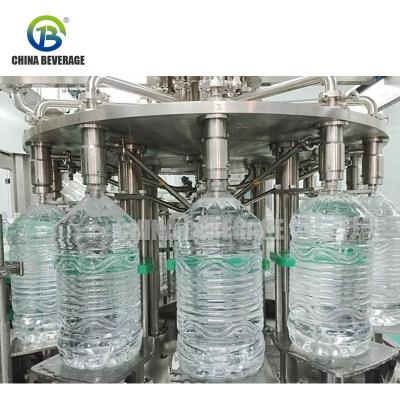 China Water Filling Machine Glass Bottle And Washing,Water Liquid Filling Packing Bottling Machine en venta