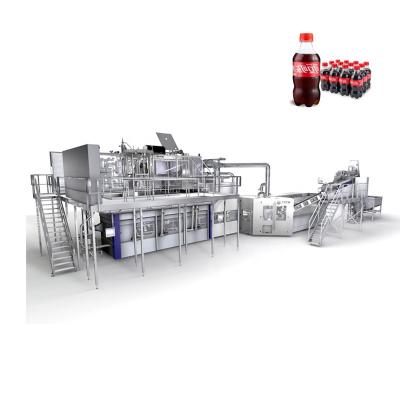 China Small Glass Bottle Carbonated Drink Filling Machine Production Line 12000 BPH en venta