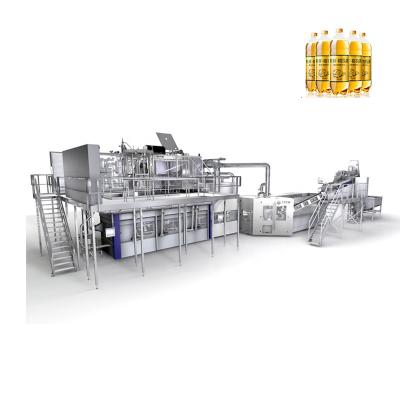 Κίνα Energy Drink Water Bottle Filling Machine , Carbonated Soft Drink Production Line Zhangjiagang προς πώληση