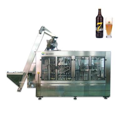 China Filling and capping machine chemical liquid automatic for beer canning en venta