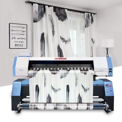 China Garment Shops Best 1.8m Large Format Professional Sublimation Digital Textile Flag Color Inkjet Printers for sale