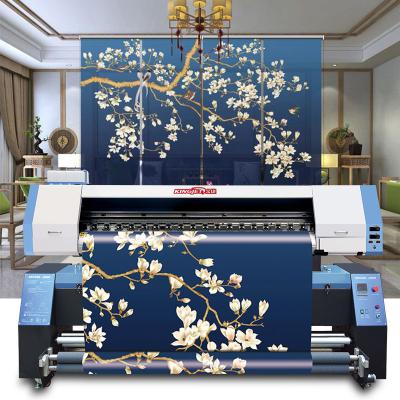 China Garment Shops Sheet Cotton Fabric T-shirt Sublimation Printer Industrial Digital Inkjet for sale