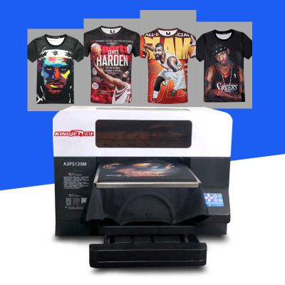 China direct to garment printer dtg t-shirt printer color machine fabric printing for t-shirt for sale