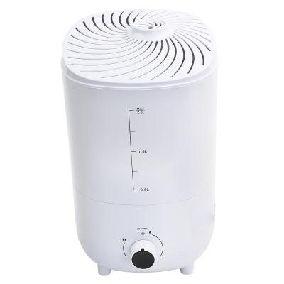 China Hot Selling Car 2.6L 18W Desktop Mechanical Ultrasonic Humidifier for sale