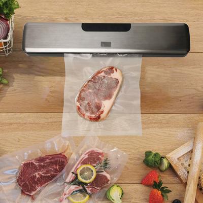 China Automatic and Lightweight Portable Hotel Food Sealing Machine for Food Saver and Sous Vide Cooking with 10 Free Bags for sale